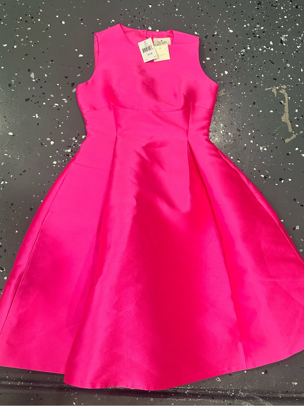 kate spade Bright Fuchsia Fit-and-Flare Formal Dress